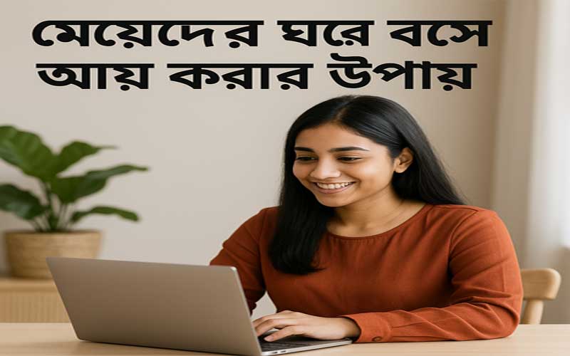 মেয়েদের ঘরে বসে আয় করার উপায়
